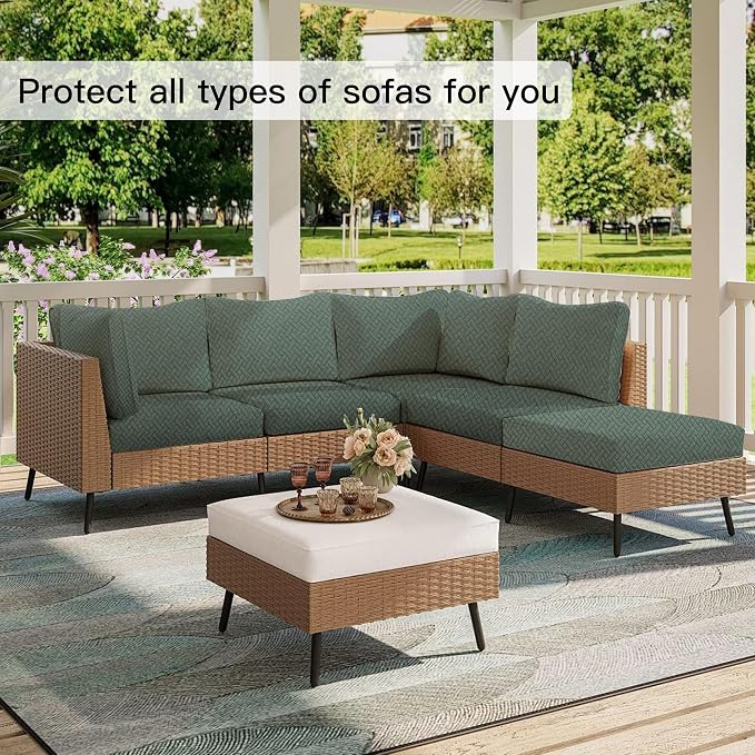 Outdoor Cushion Covers Set, Replacement - Image 4