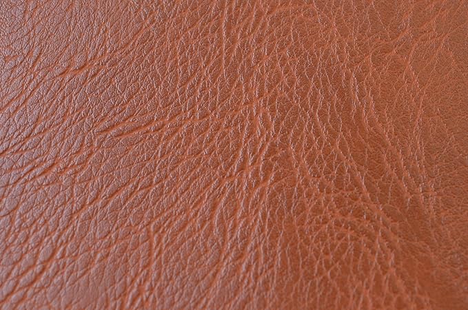 Wento Thick Faux Leather Fabric Soft Skin Grain PU Leather - Image 3
