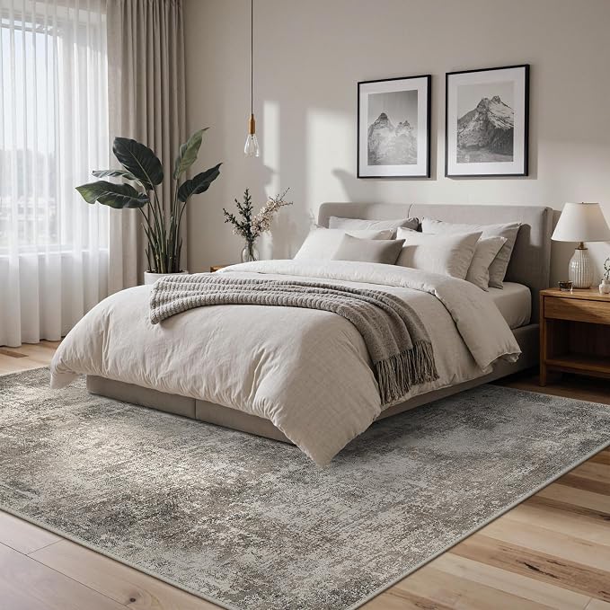 Area Rugs 8x10 for Living Room Bedroom, Modern Abstract Machine Washable Rug - Image 2
