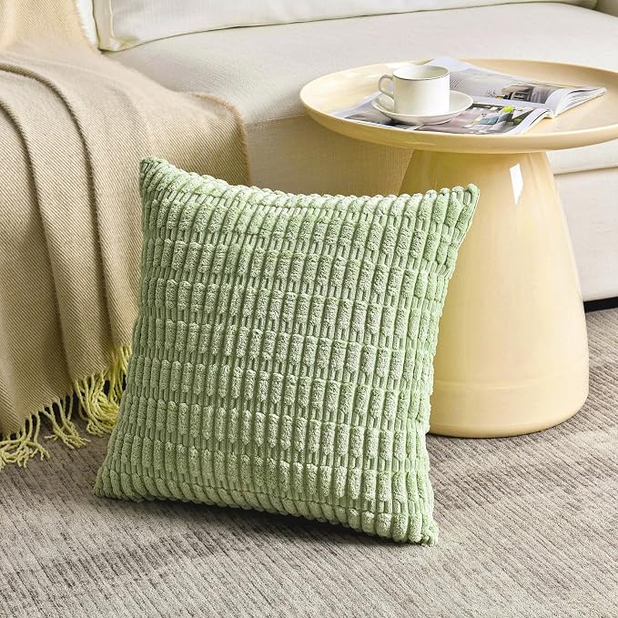 Fancy Homi Set of 4 Spring Boho Decorative Throw Pillow Covers 20x20 Inch - Image 2