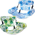 SLOOSH Inflatable Pool Floats Adult, 2 Packs Floating Lounge Chairs, Blow up by Sloosh