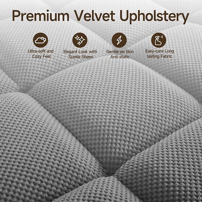 70.9" Chaise Lounge Chair Indoor, Oversized Boucle Upholstered Sofa Bed - Image 7
