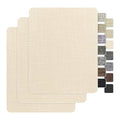 BESEZX Linen Fabric Repair Patch，3 PCS 9 * 11 Inch Self-Adhesive Couch Fabric by Besezx