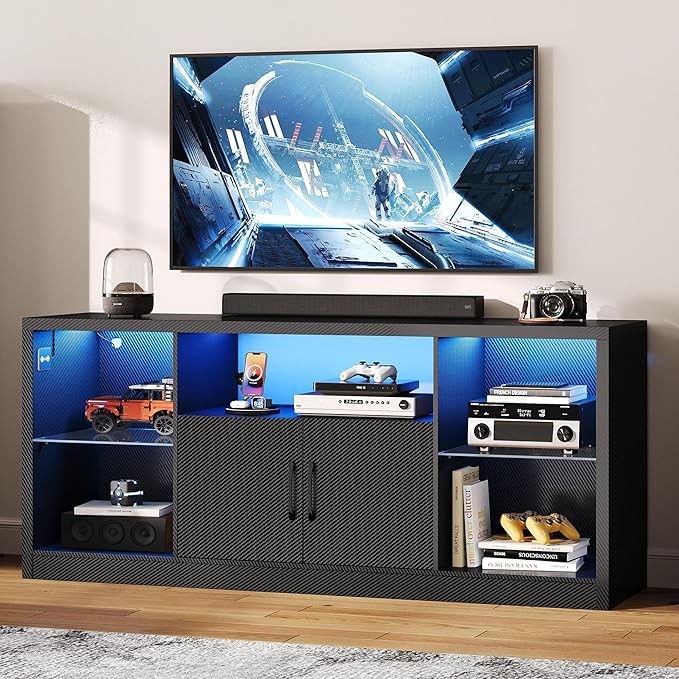 IRONCK TV Stand for TVs 65 inch by IRONCK