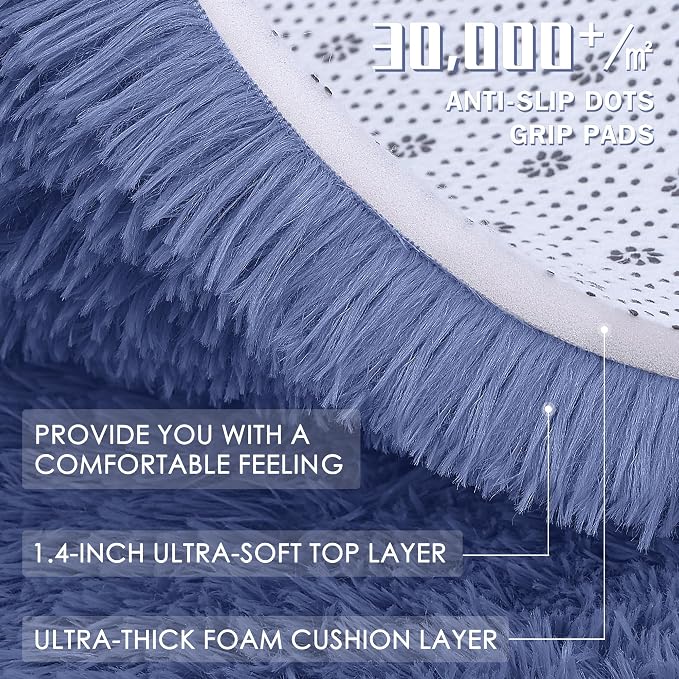 OLANLY 2x4 Machine Washable Runner Rugs - Image 8