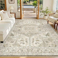 Madane 5x7 Area Rugs for Living Room, Stain Resistant Washable Rugs, Non-Slip by Madane