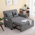 Sleeper Sofa Bed, 3 in 1 Convertible Sleeper Couch Bed Pull Out, Small Loveseat by AYEASY