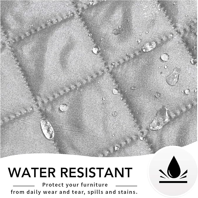 Easy-Going Recliner Chair Slipcover Reversible Sofa Cover Water Resistant Couch - Image 3