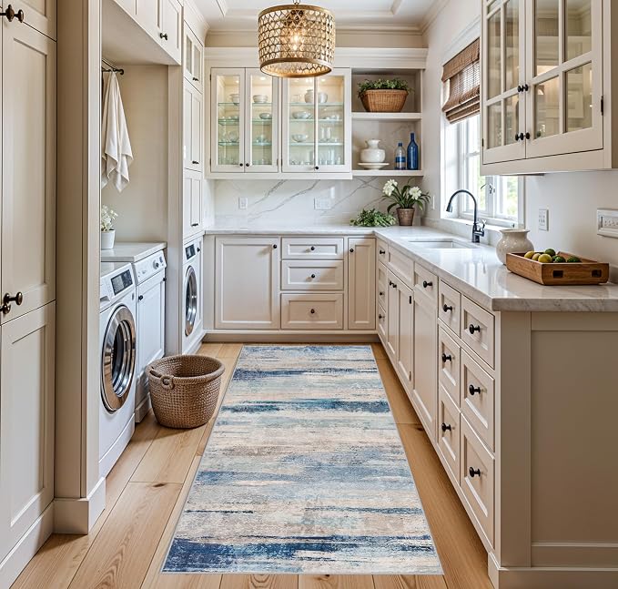 Kitchen Washable 3x6 Runner Rug - Image 4