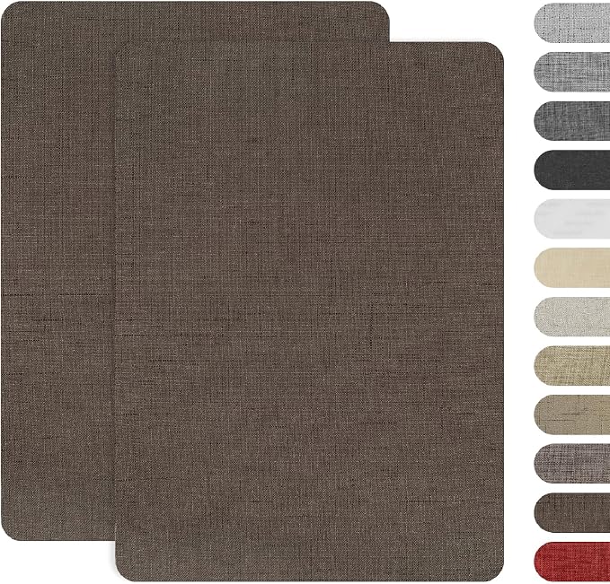SYLVASS 8x11 Inch Fabric Repair Patches, Self-Adhesive Linen Patch by Sylvass