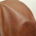 NAT Leathers | Tan Mid Brown Two Tone Antiqued Soft Faux Vegan Leather PU | 1 by NATLeathers
