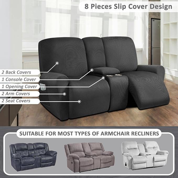 ULTICOR Reclining Love Seat - Image 5