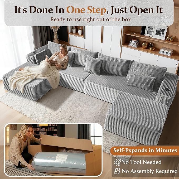 30" Cloud Sectional Couch Single Seat - Image 3