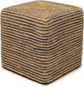 REDEARTH · Cube Pouf Foot Stool Ottoman by REDEARTH
