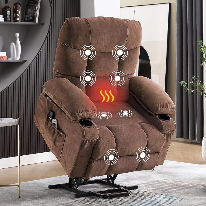 MAHOMICO Power Lift Recliner Chair by MAHOMICO