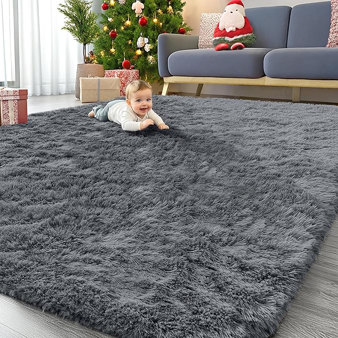 OLANLY 9x12 Machine Washable Large Area Rugs by OLANLY