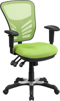 Flash Furniture Nicholas Mid-Back Swivel Office and Gaming Chair, Ergonomic by FlashFurniture