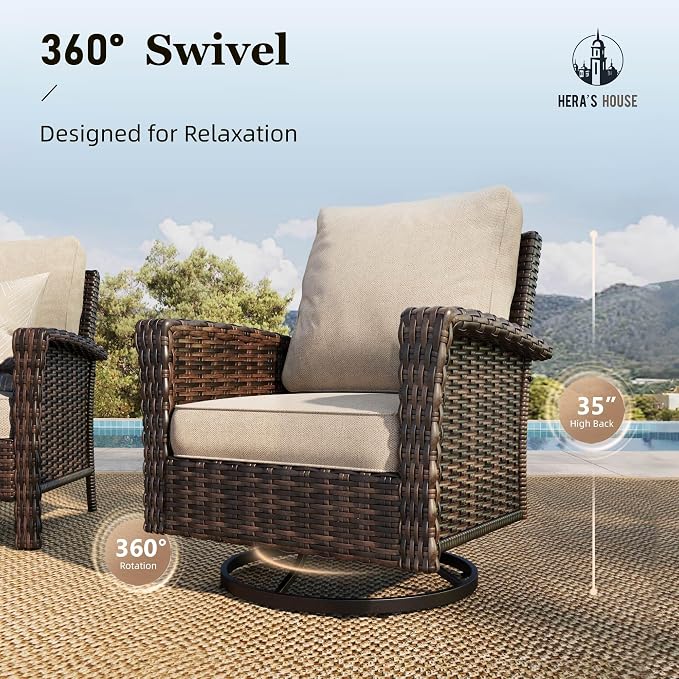 HERA'S HOUSE 8-Piece Patio Furniture Set - Image 3