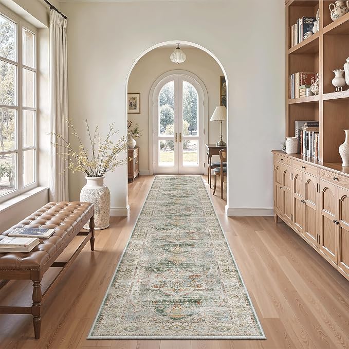 Madane Hallway Runner Rug 2x12, Extra Long Washable Runner Rugs - Image 6