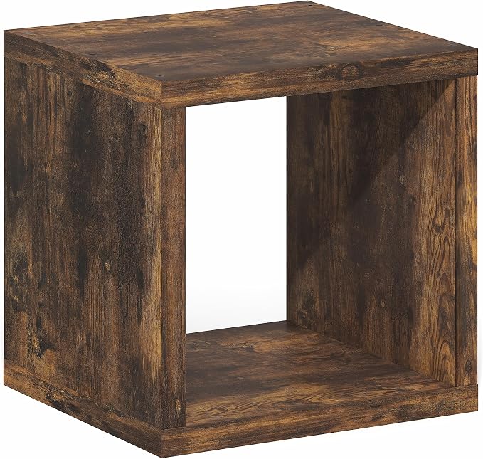 Furinno Cubicle Book Shelf, Stackable Bookshelf, Cube Storage Organizer Bookcase - Image 6