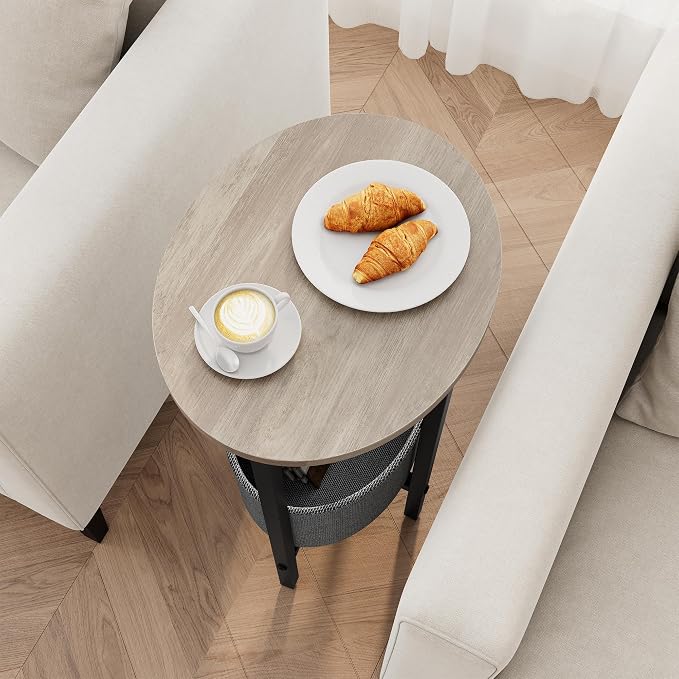 Vagusicc Round Side Table End Table - Image 8