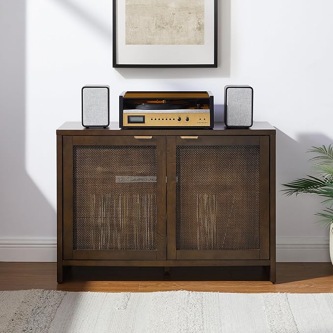 Crosley Furniture Kenji Media Console, Record Player Stand - Image 8