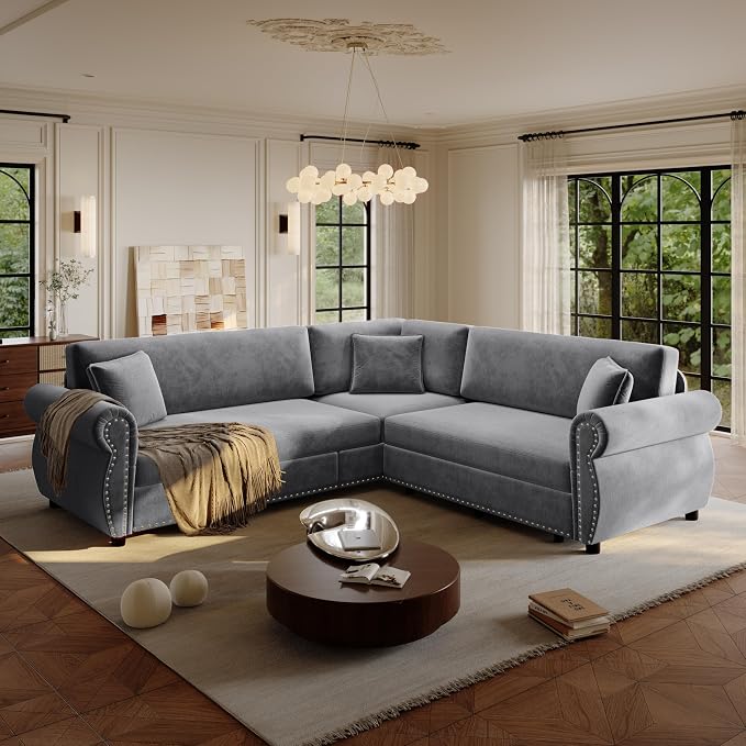 88.2" Sectional Sleeper Sofa - Image 9