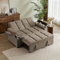 Auvsoce 65" Sleeper Sofa Bed Loveseat, Convertible Couch by Unknown