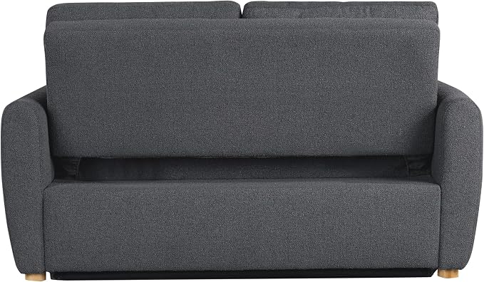 Serta Galway 66.5" Convertible Sleeper Loveseat, Full Size, Dreamcoil Comfort - Image 5