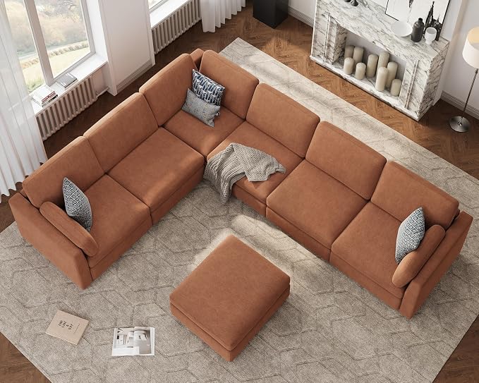 Oversized Modular Sectional Sofa - Image 4