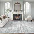 Washable Area Rug 8x10, Large Soft Rugs by Soalmost
