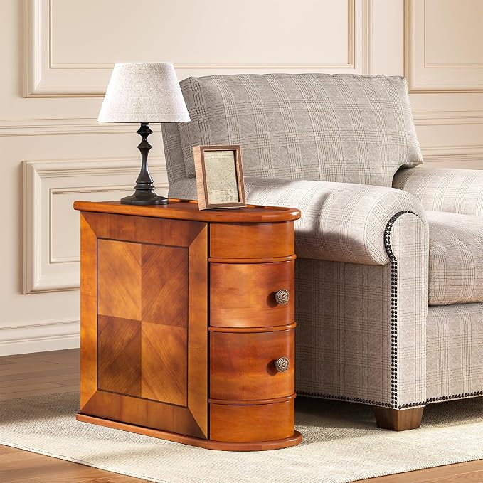 LITTLE TREE Wood End Table by LITTLETREE
