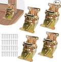 4 Pack Folding Brackets, Self-Lock Hinge by Spiglamm