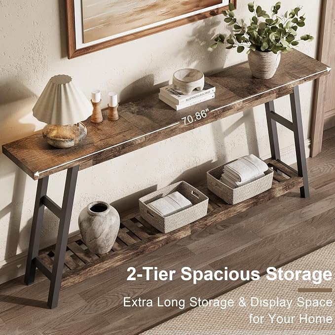 ChooChoo 70.9 Inch Long Console Tables - Image 5
