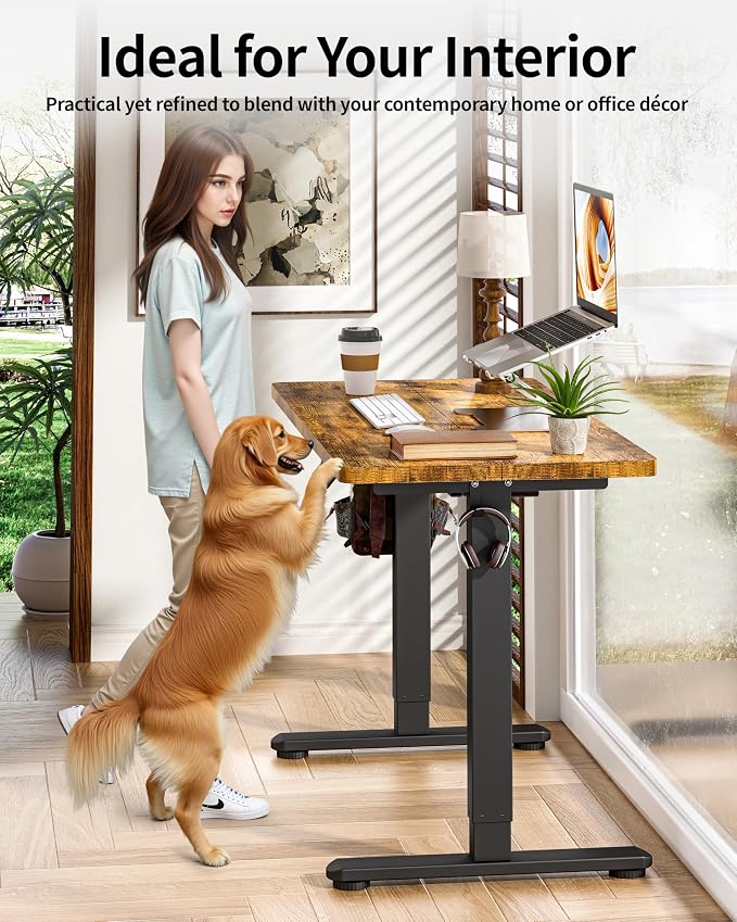 BIZUM Standing Desk Electric Adjustable Computer Desk-Stand up Desk Office - Image 6