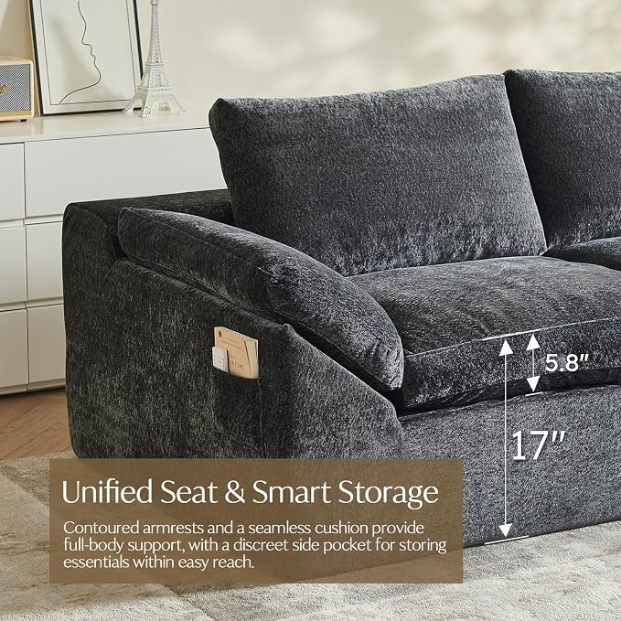 Vamcheer U Shaped Cloud Couch - Image 6
