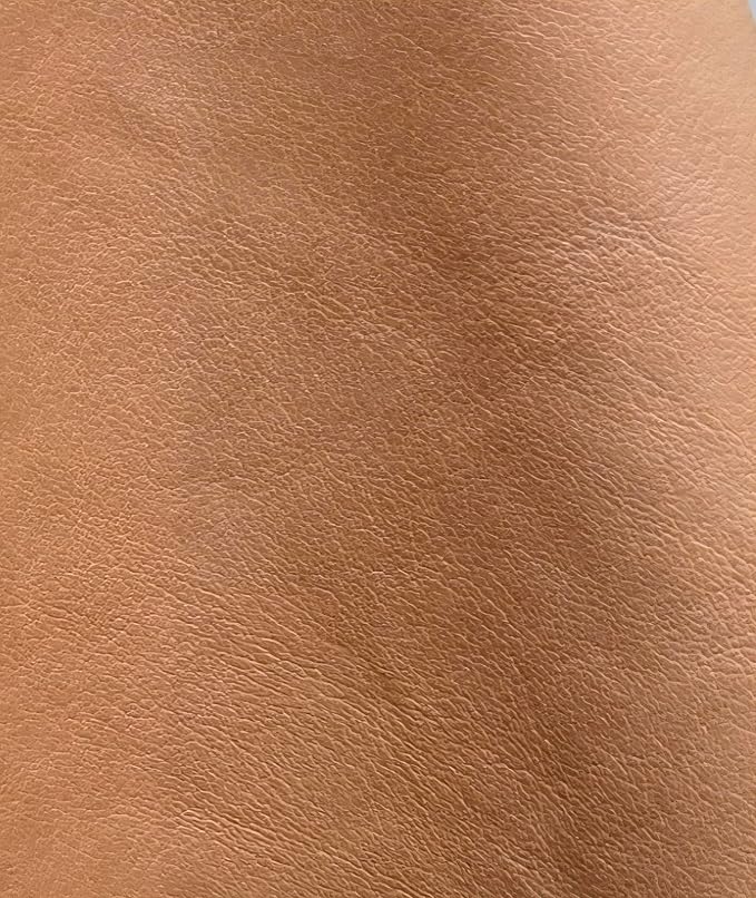NAT Leathers | Camel Wheat Soft Faux Vegan Leather PU | 20 Yards Cut by The - Image 3