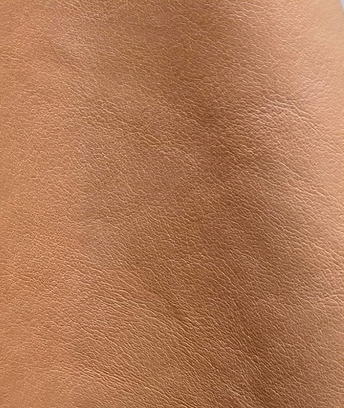 NAT Leathers | Camel Wheat Soft Faux Vegan Leather PU | 20 Yards Cut by The by NATLeathers