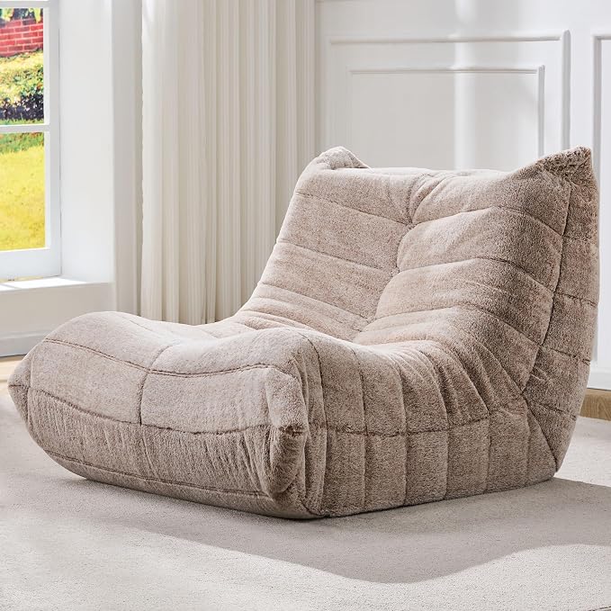 Bean Bag Chairs for Adults Giant Bean Bag Chair Memory Foam BeanBag Chair Bean by YourHomeDeservesMore