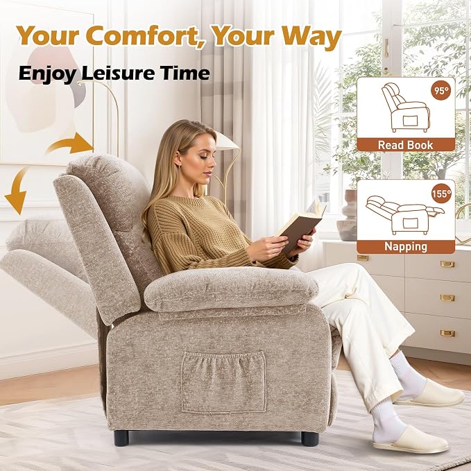 Korser Recliner Chair, Living Room Chairs - Image 3