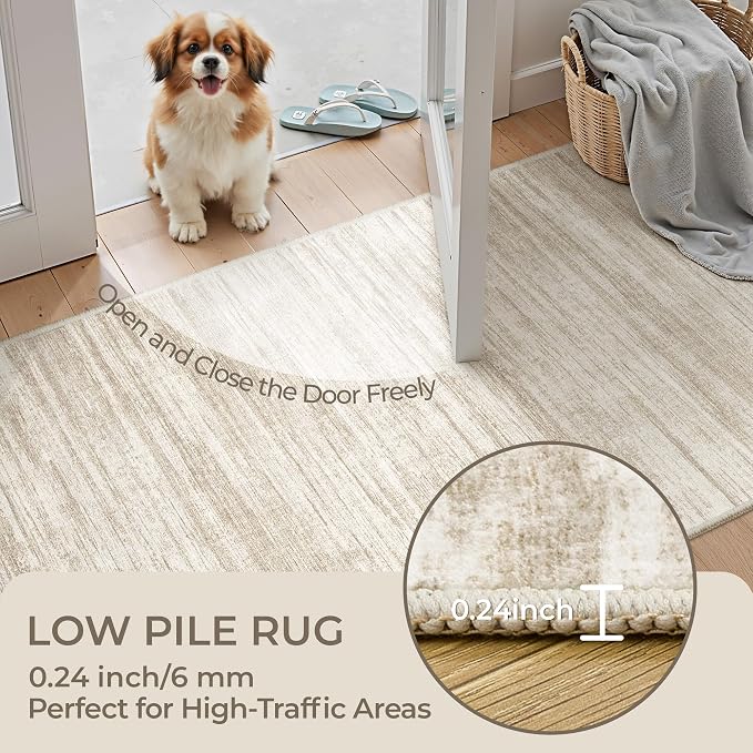 2x12 Runner Rug, Long Hallway Rugs - Image 6