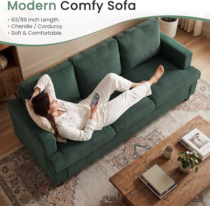YOUDENOVA Sofa, Modern Comfy Couches - Image 5