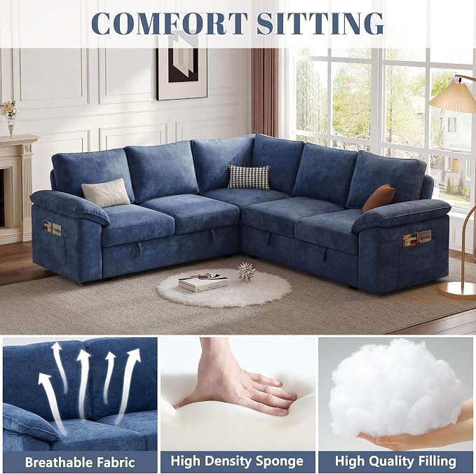 85 Inch Modular Sectional Sofa - Image 5