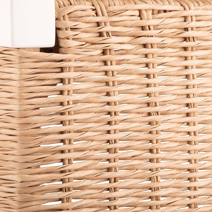 Alaterre Furniture Bench with Handcrafted Woven Rope Seat - Image 7