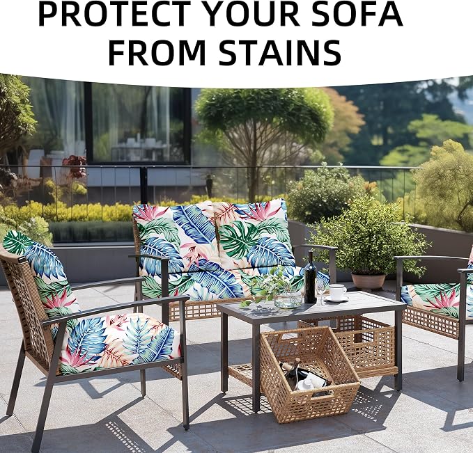 Outdoor Cushion Covers Set, Replacement - Image 4