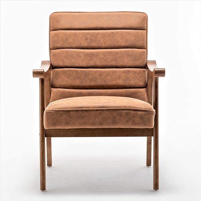 Container Furniture Direct Unique Mid Century Modern Accent Chair - Image 12