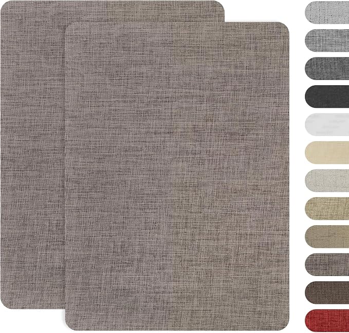 SYLVASS 8x11 Inch Fabric Repair Patches, Self-Adhesive Linen Patch by Sylvass