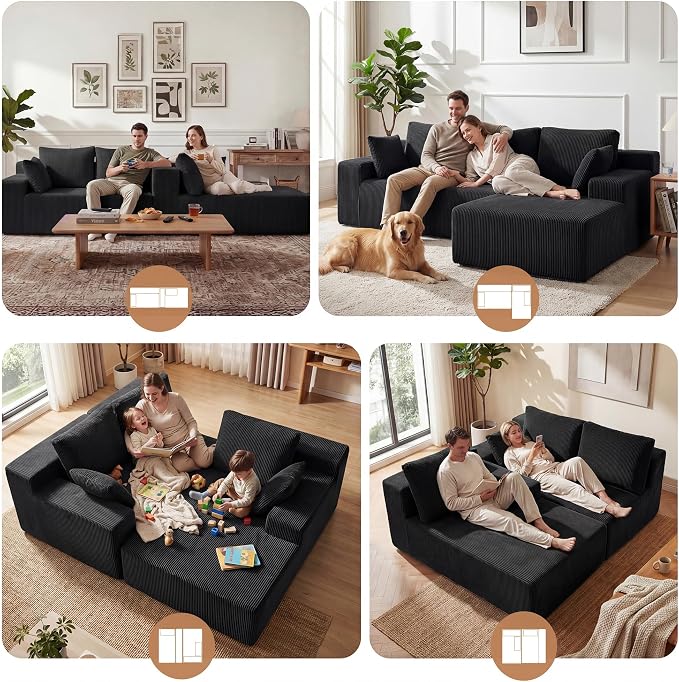 GRUSIGN Cloud Sectional Boneless Couches - Image 6