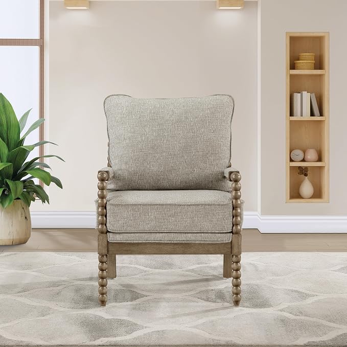 OSP Home Furnishings Fletcher Spindle Accent Chair - Image 8