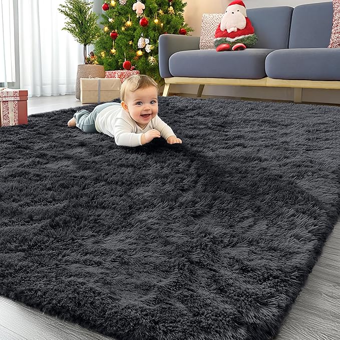 OLANLY 6x10 Machine Washable Large Area Rugs by OLANLY